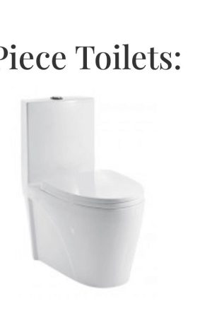 One Piece Toilet WC